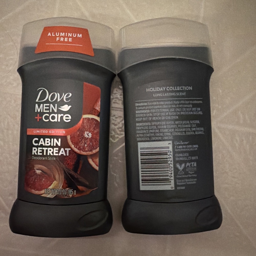Dove Men+Care Limited Edition Men's Deodorant, Cabin Retreat, 2pk 3.0 Ounces - Picture 5 of 5